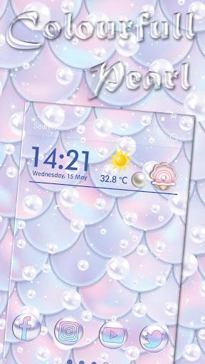 Mermaid, Peral Themes, Live Wallpaper - Image screenshot of android app