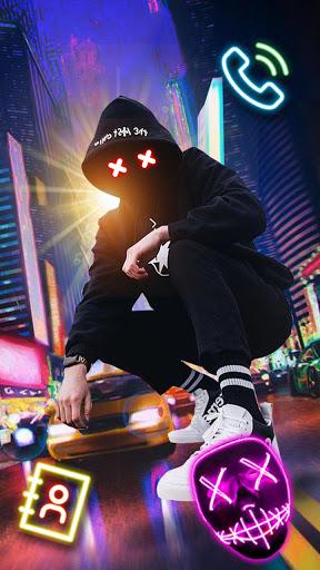 Neon, Night, Street, Man Theme & Live Wallpaper - عکس برنامه موبایلی اندروید