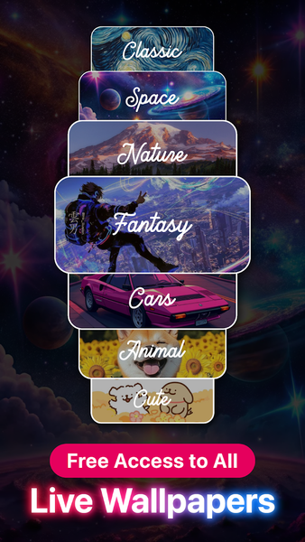 Revive Launcher: ۴K Wallpapers - عکس برنامه موبایلی اندروید