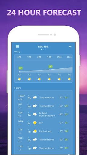 Weather - عکس برنامه موبایلی اندروید