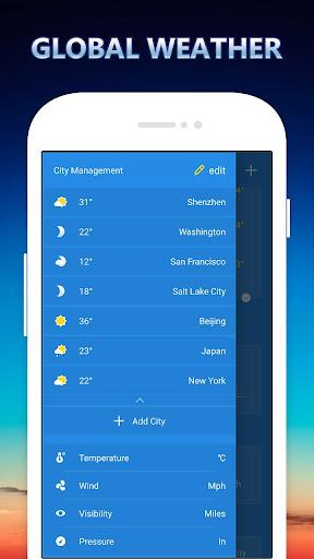 Weather - عکس برنامه موبایلی اندروید
