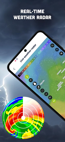 WeatherWiz: Forecast & Radar - عکس برنامه موبایلی اندروید