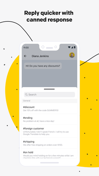 LiveChat - Customer service - عکس برنامه موبایلی اندروید