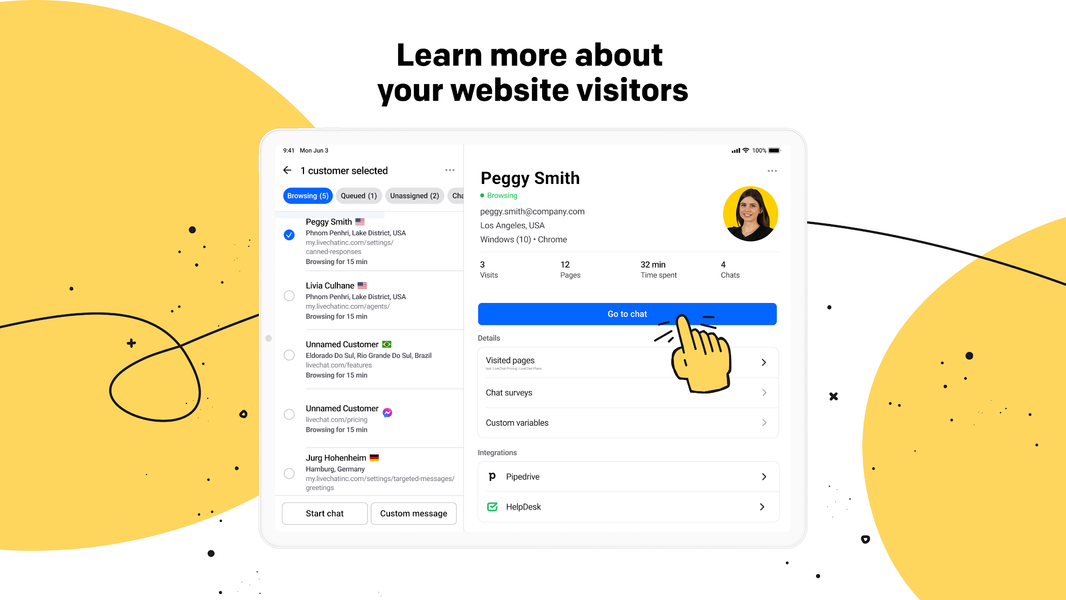 LiveChat - Customer service - عکس برنامه موبایلی اندروید
