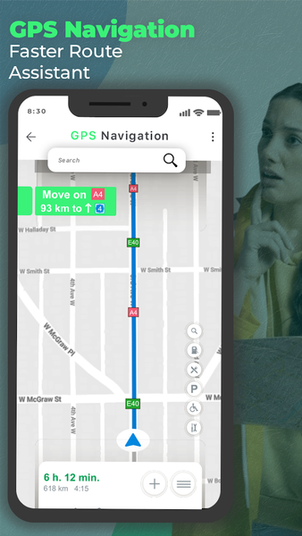Earth Map Cam - عکس برنامه موبایلی اندروید