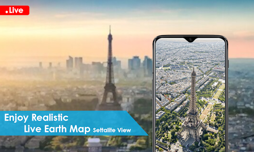 Live Earth Map 3D &Street View - Image screenshot of android app