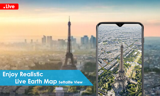 Live Earth Map 3D &Street View - عکس برنامه موبایلی اندروید