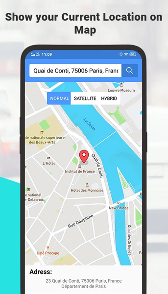 GPS Live World Satellite Maps - Image screenshot of android app