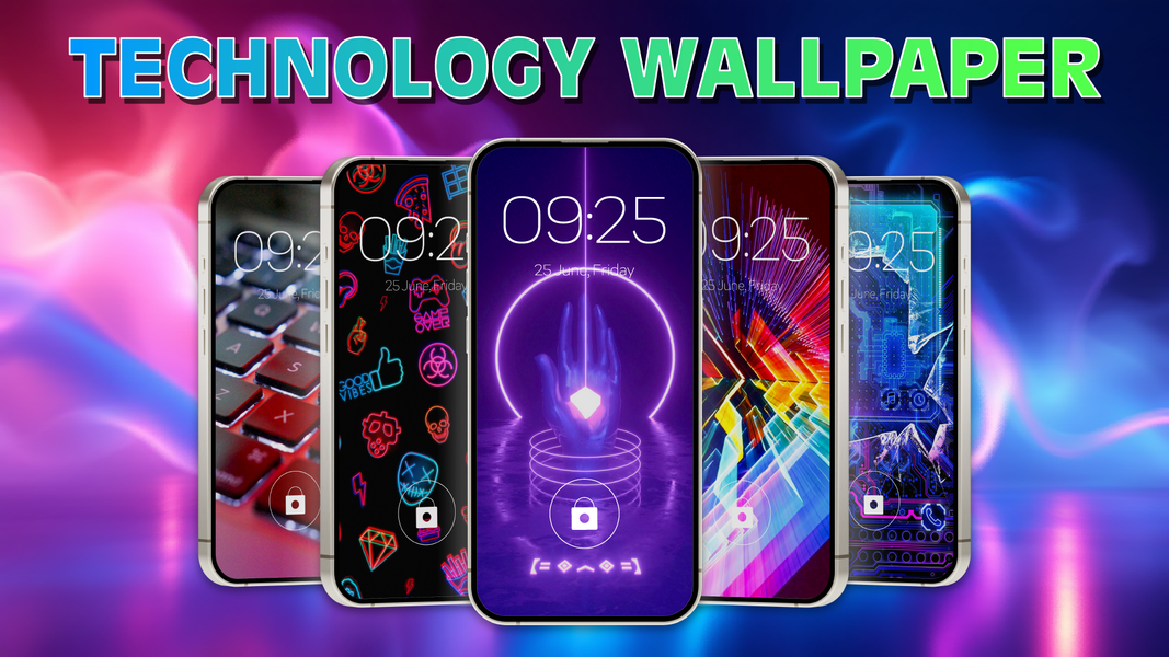 Lively Lock Screen Wallpapers - عکس برنامه موبایلی اندروید