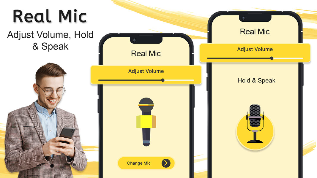 Live Microphone echo effect - عکس برنامه موبایلی اندروید