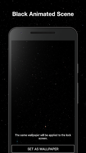 Black Live Wallpaper - Image screenshot of android app