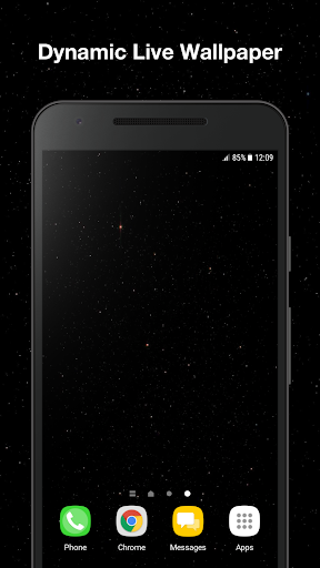 Black Live Wallpaper - Image screenshot of android app