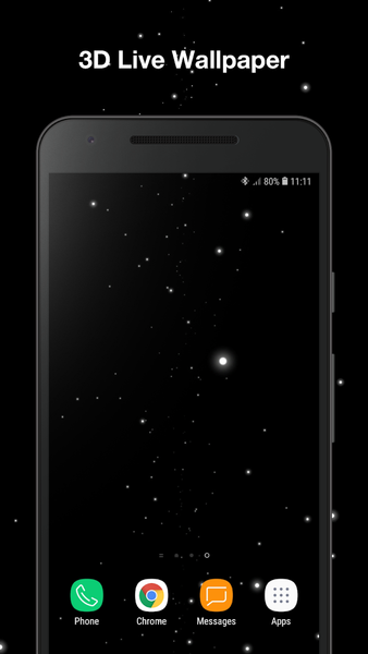 Black Hd Live Wallpaper - Image screenshot of android app