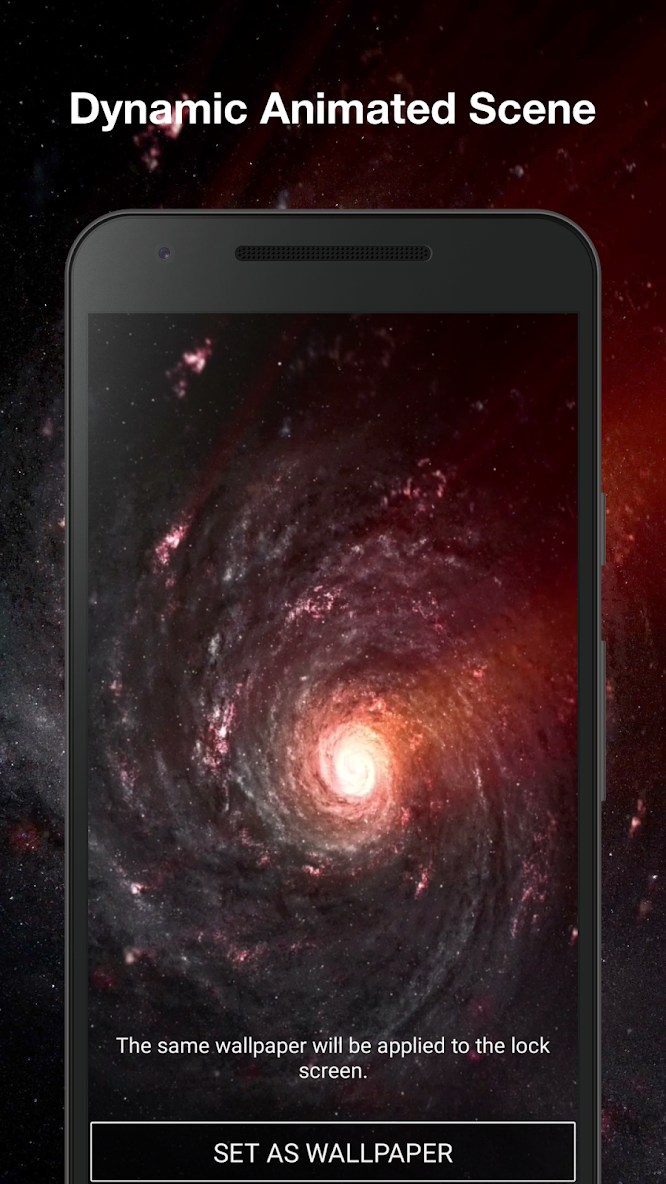 nebula lock screen