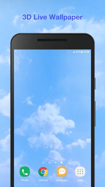 Clouds Live Wallpaper - Image screenshot of android app