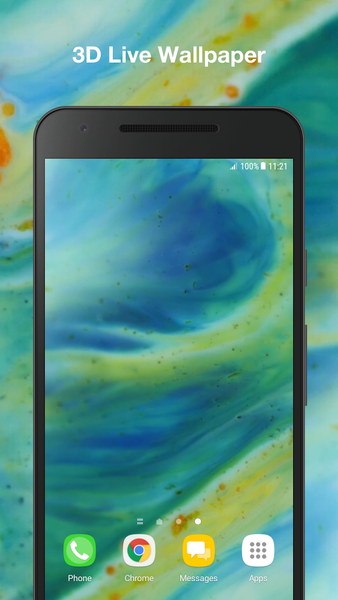 Fluid Live Wallpaper - Image screenshot of android app