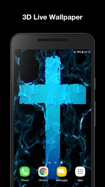 God 3d Live Wallpaper - Image screenshot of android app