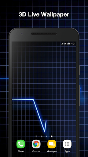 Heart Rate Live Wallpaper - Image screenshot of android app