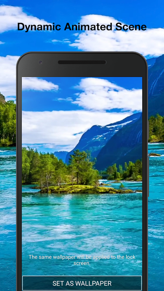 Lake Live Wallpaper - Image screenshot of android app