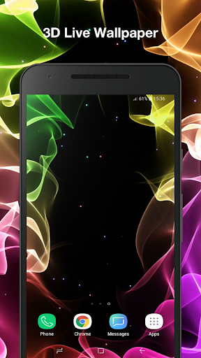 Magical Edge Live Wallpaper - Image screenshot of android app