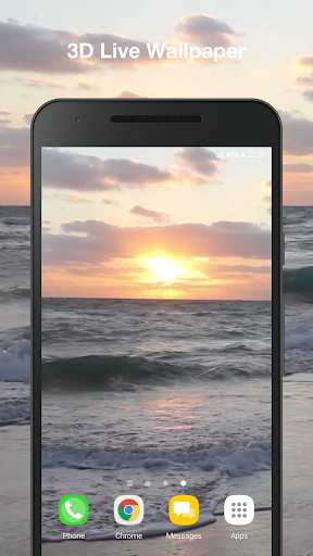 Real Beach Live Wallpaper - عکس برنامه موبایلی اندروید