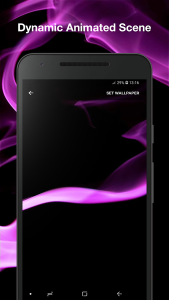 Real Smoke Live Wallpaper - Image screenshot of android app