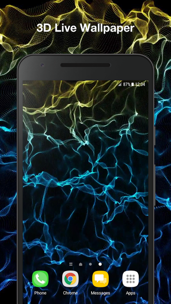 Smoke Live Wallpaper - Image screenshot of android app