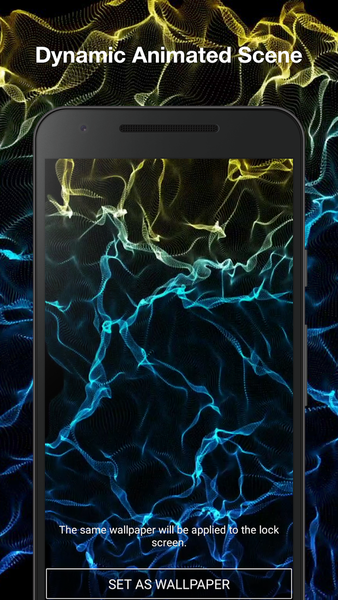 Smoke Live Wallpaper - Image screenshot of android app