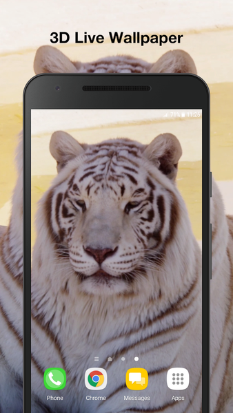 Tiger Live Wallpaper - عکس برنامه موبایلی اندروید