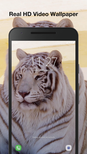 Tiger Live Wallpaper - عکس برنامه موبایلی اندروید