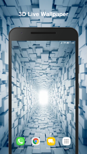 Tunnel Live Wallpaper - Image screenshot of android app