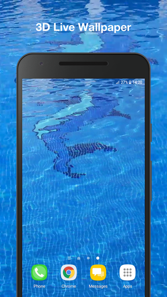 Water Ripple Live Wallpaper - عکس برنامه موبایلی اندروید