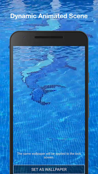 Water Ripple Live Wallpaper - عکس برنامه موبایلی اندروید