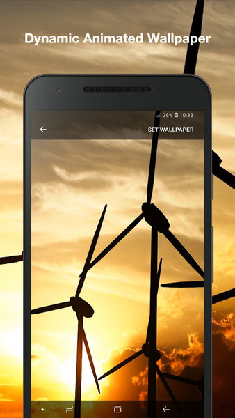 Windmills Live Wallpaper - Image screenshot of android app