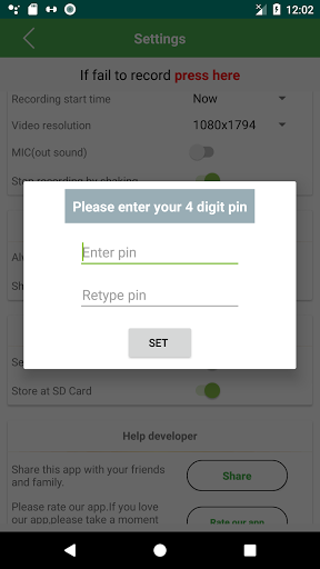 Video Call Recorder for WhatsA - Image screenshot of android app
