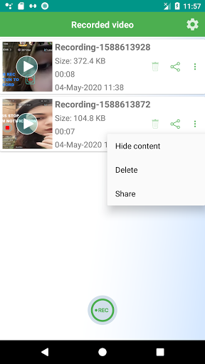 Video Call Recorder for WhatsA - Image screenshot of android app