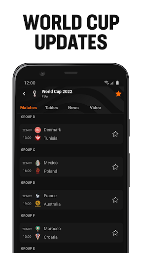 LiveScore: Live Sports Scores - Image screenshot of android app