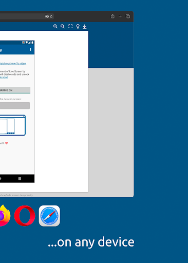 Screen Mirroring - Image screenshot of android app