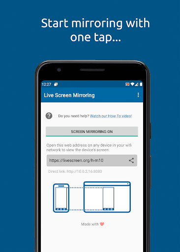Screen Mirroring - Image screenshot of android app