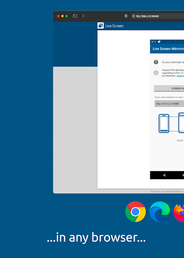 Screen Mirroring - عکس برنامه موبایلی اندروید