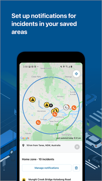 Live Traffic NSW - Image screenshot of android app