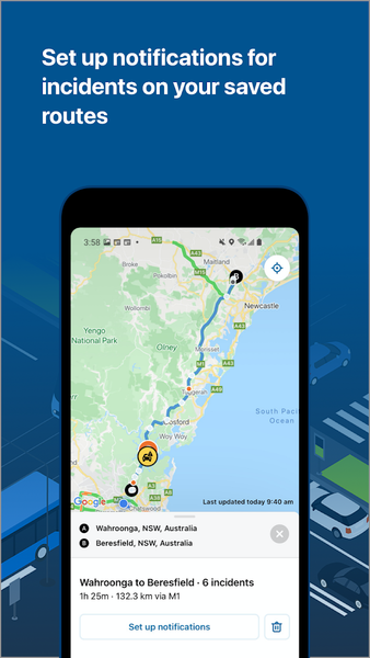 Live Traffic NSW - Image screenshot of android app