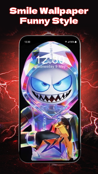 Fun Smile Silly Live Wallpaper - عکس برنامه موبایلی اندروید