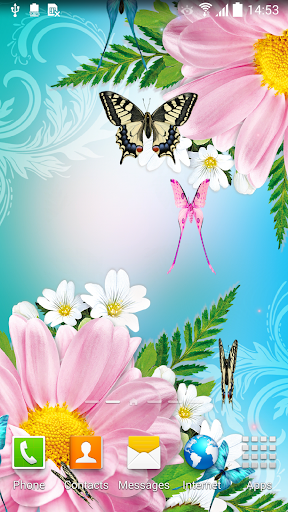 Butterflies Live Wallpaper - عکس برنامه موبایلی اندروید