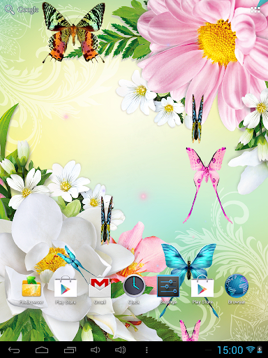 Butterflies Live Wallpaper - Image screenshot of android app