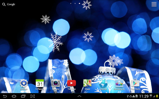 Christmas Live Wallpaper - Image screenshot of android app
