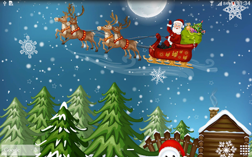 Christmas Live Wallpaper - Image screenshot of android app