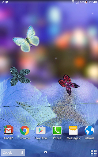 Abstract Butterflies Wallpaper - Image screenshot of android app