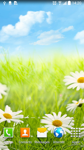 Flower Live Wallpaper - Image screenshot of android app