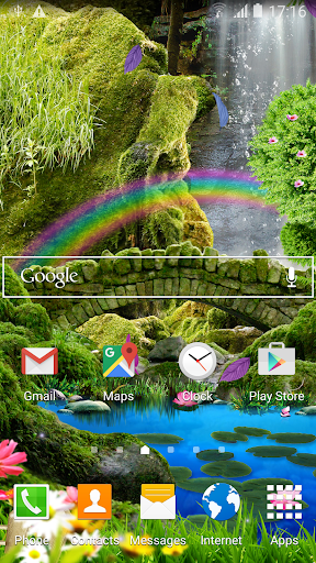 Waterfall Romantic Wallpaper - Image screenshot of android app